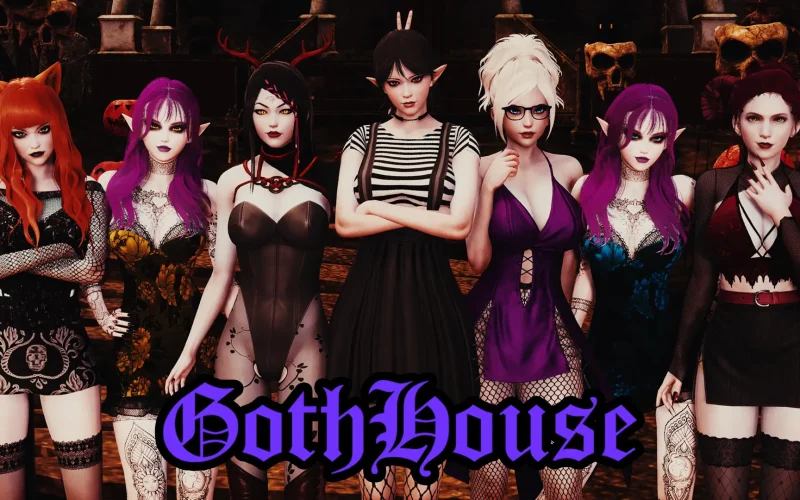 GothHouse cover Chapter 4 – Ren'Py adult game by Chimeros free download