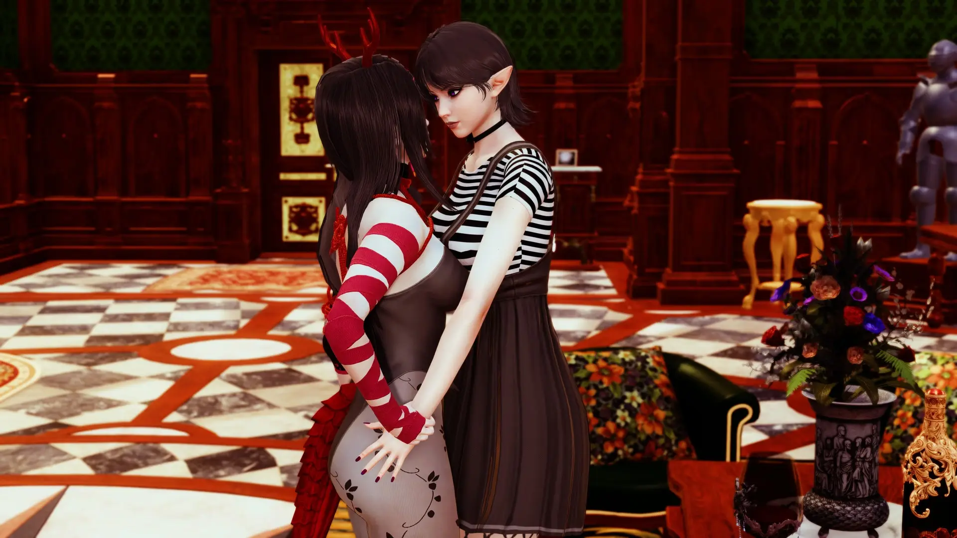 GothHouse gameplay screenshot 5 (Ren'Py adult game) by Chimeros – free download