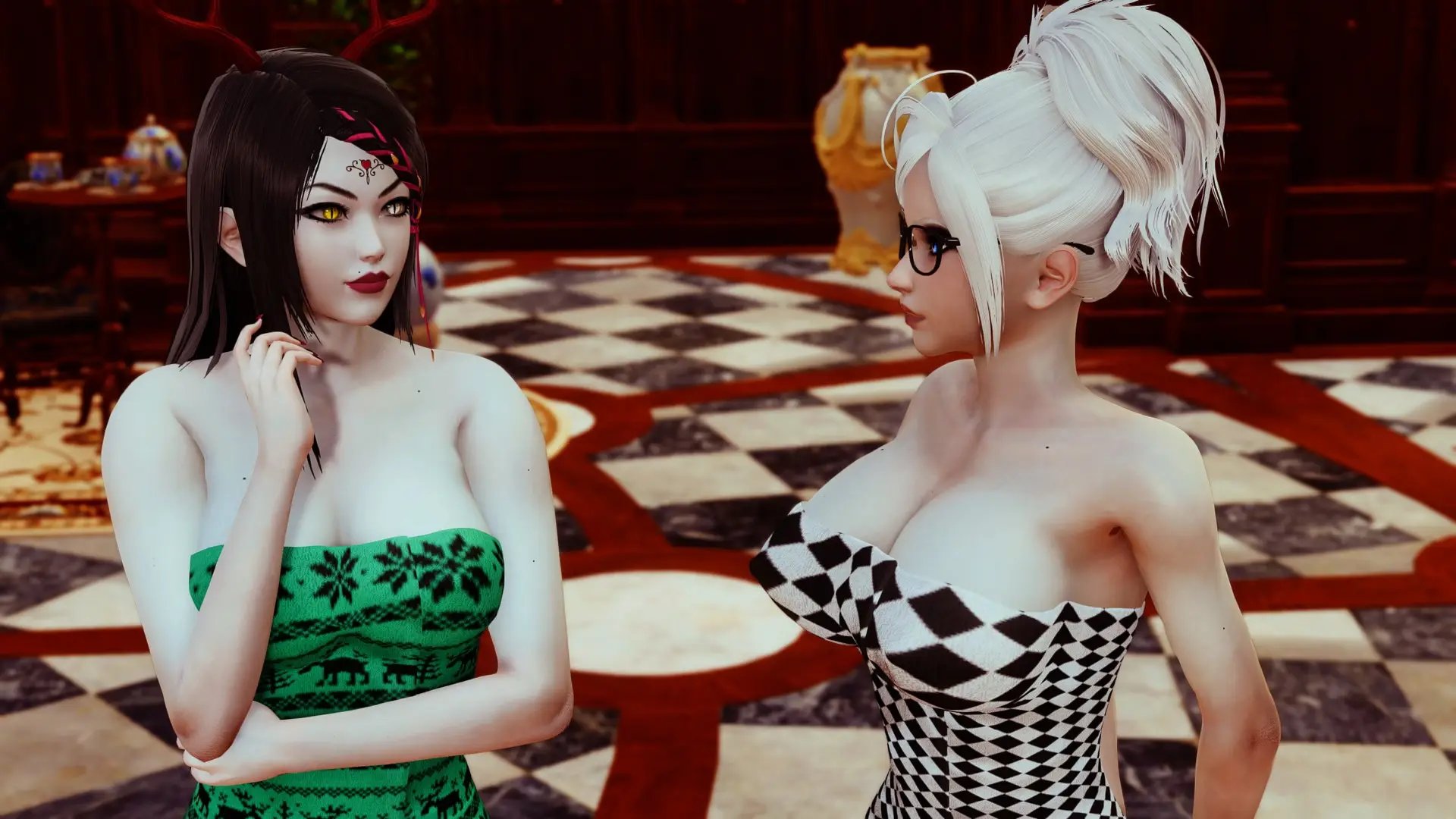 GothHouse gameplay screenshot 1 (Ren'Py adult game) by Chimeros – free download