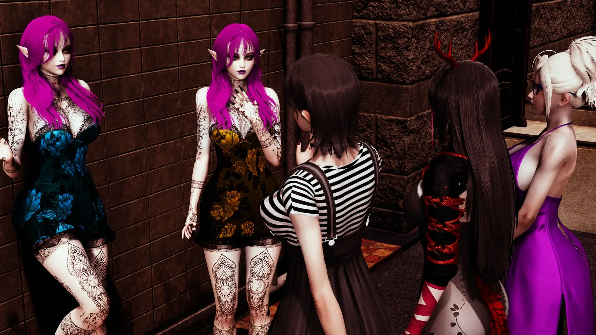 GothHouse gameplay screenshot 9 (Ren'Py adult game) by Chimeros – free download