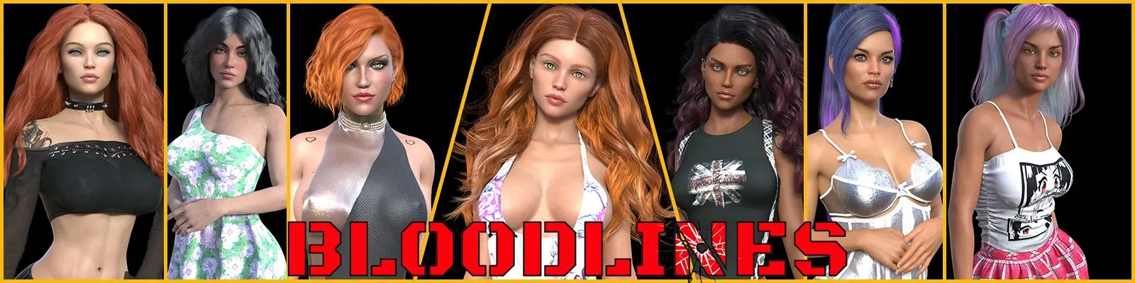 Bloodlines gameplay screenshot 2 (Ren'Py adult game) by PixelFlynt – free download