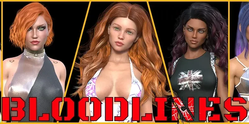 Bloodlines cover 1.01 – Ren'Py adult game by PixelFlynt free download