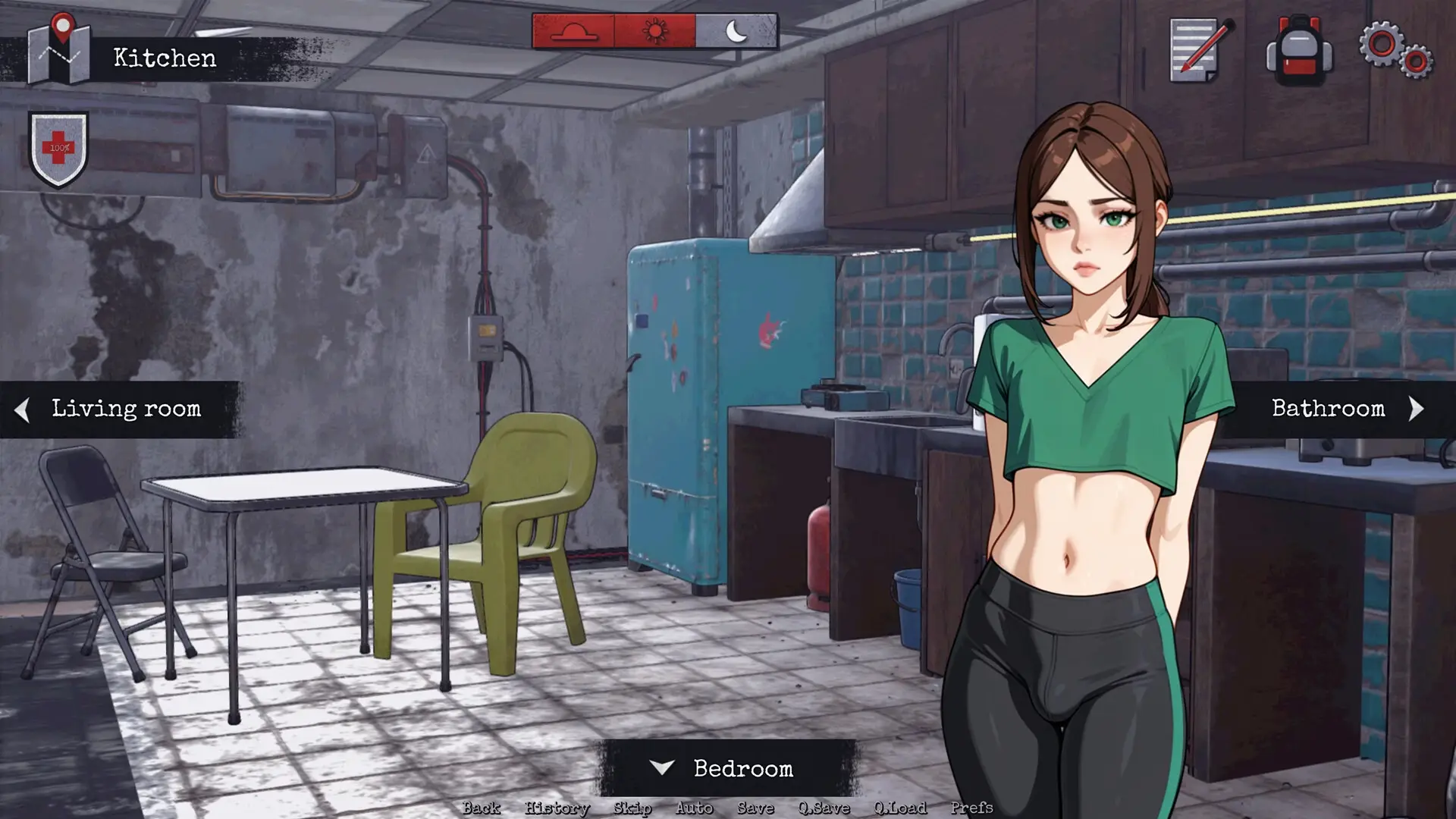 Apocalypse with Femboy gameplay screenshot 10 (Ren'Py adult game) by Pout Honey – free download