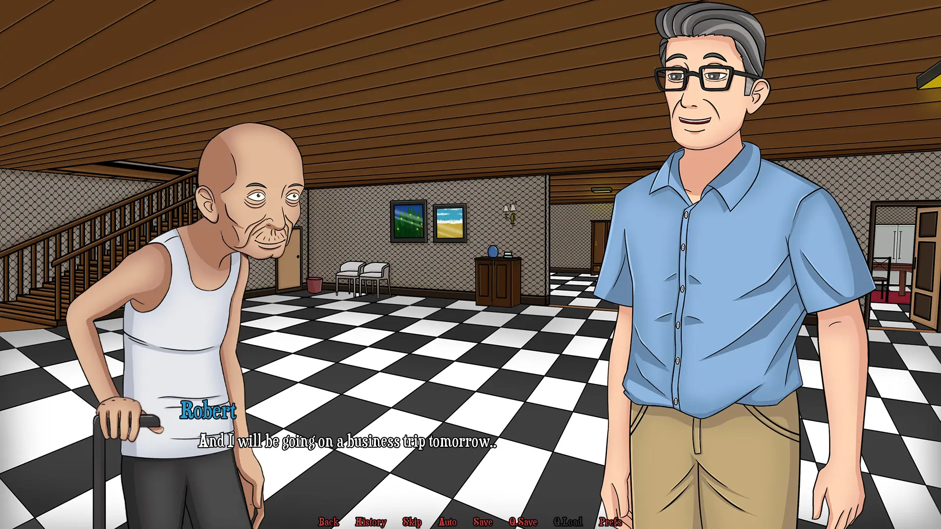 The Manor: Whispers of Lust gameplay screenshot 5 (Ren'Py adult game) by Dr. Lustwell – free download