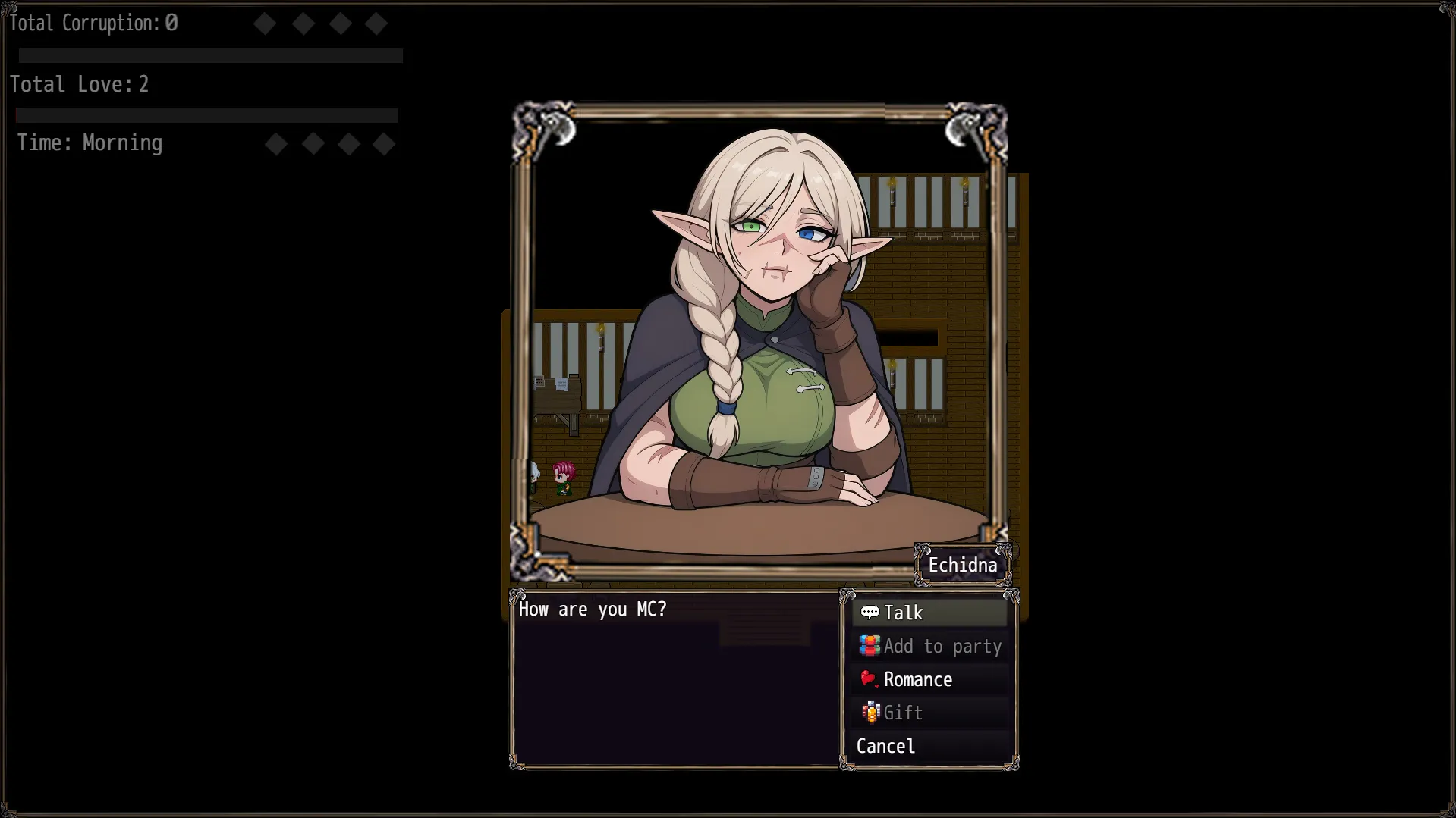 My Domestic Demon Queen gameplay screenshot 1 (RPGM adult game) by BrokenHeart – free download
