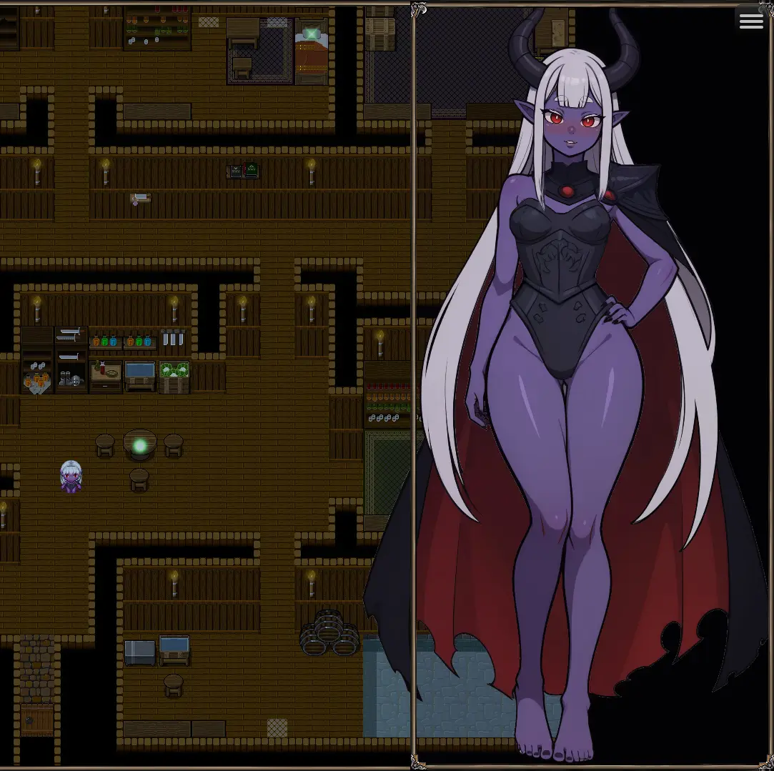 My Domestic Demon Queen gameplay screenshot 4 (RPGM adult game) by BrokenHeart – free download