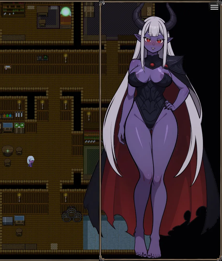 My Domestic Demon Queen gameplay screenshot 5 (RPGM adult game) by BrokenHeart – free download