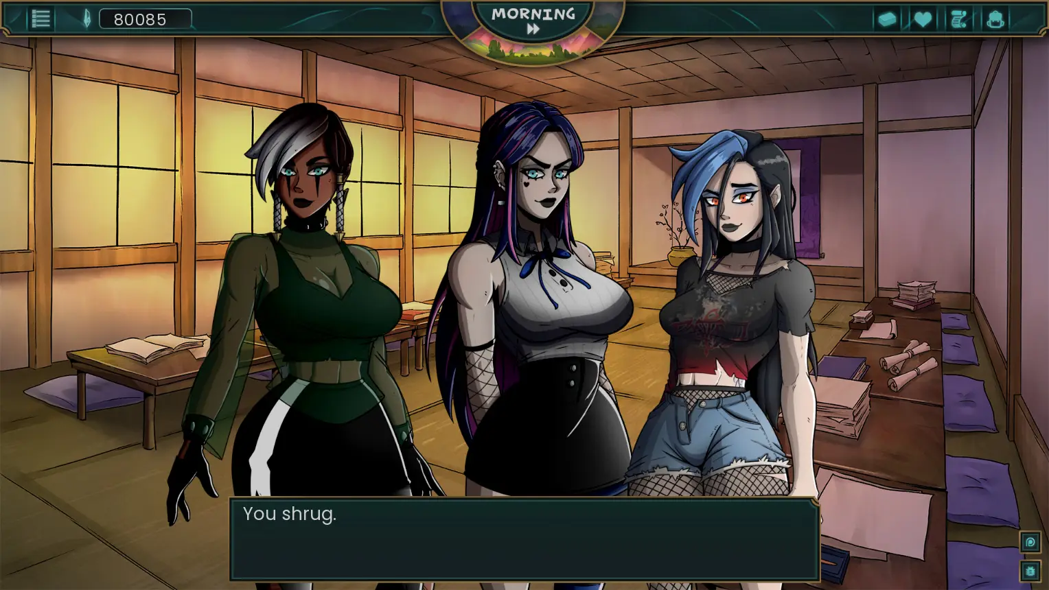 Lust in Runeterra gameplay screenshot 9 (Ren'Py adult game) by AfterDark Studio – free download