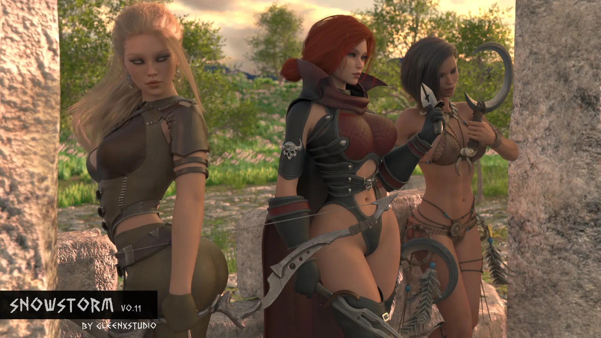 SnowStorm gameplay screenshot 18 (Ren'Py adult game) by GleenX Studio – free download