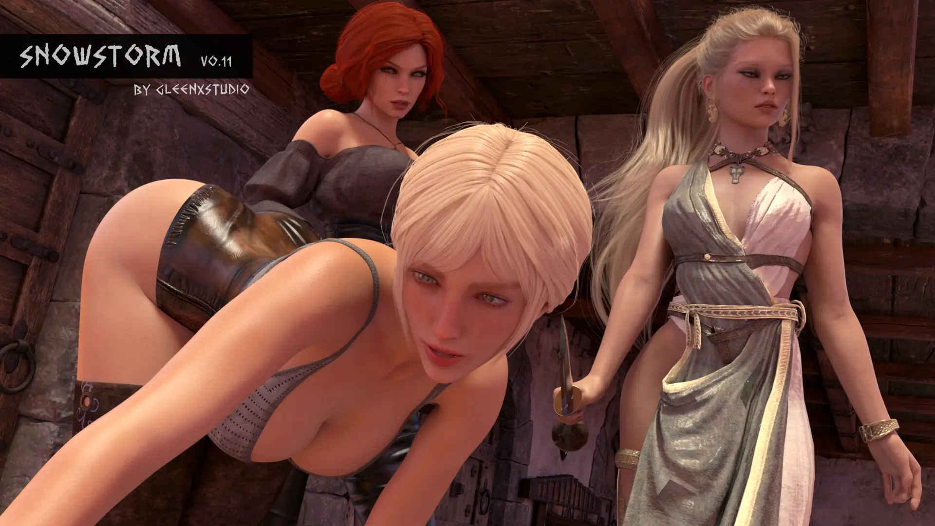 SnowStorm gameplay screenshot 9 (Ren'Py adult game) by GleenX Studio – free download