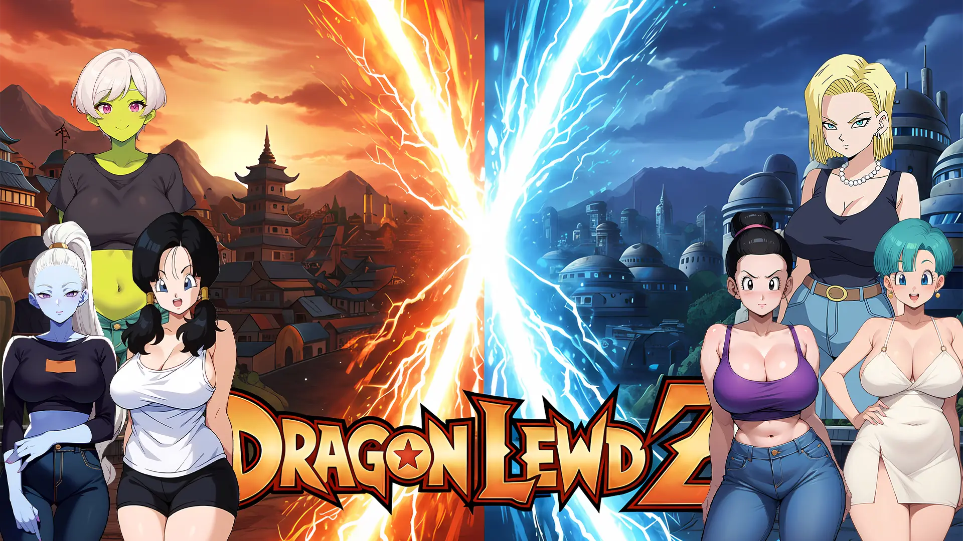 Dragon Lewd Z gameplay screenshot 6 (Ren'Py adult game) by KeroticGames – free download