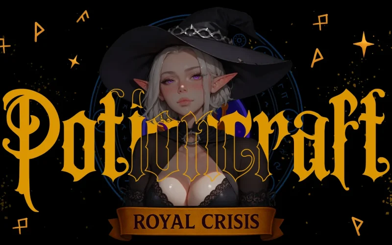 PotionCraft Royal Crisis cover 0.1.3 – HTML adult game by Naru free download