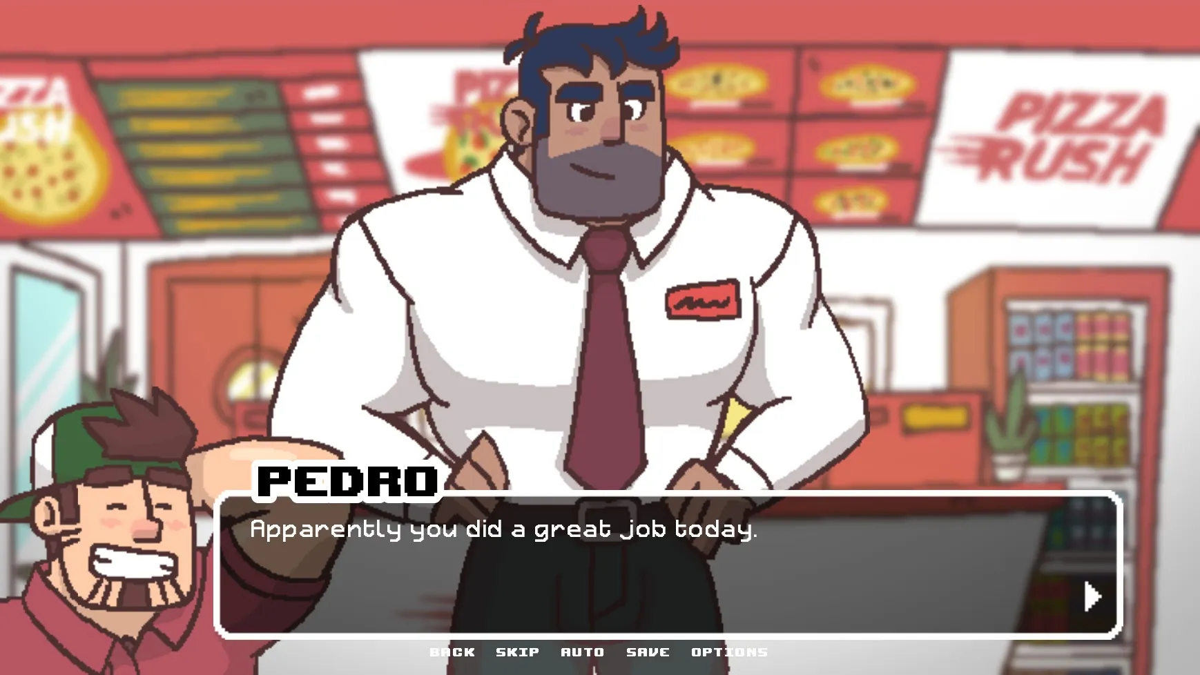 Terry and the Cold Pizza gameplay screenshot 3 (Ren'Py adult game) by Grizzly Gamer Studio – free download