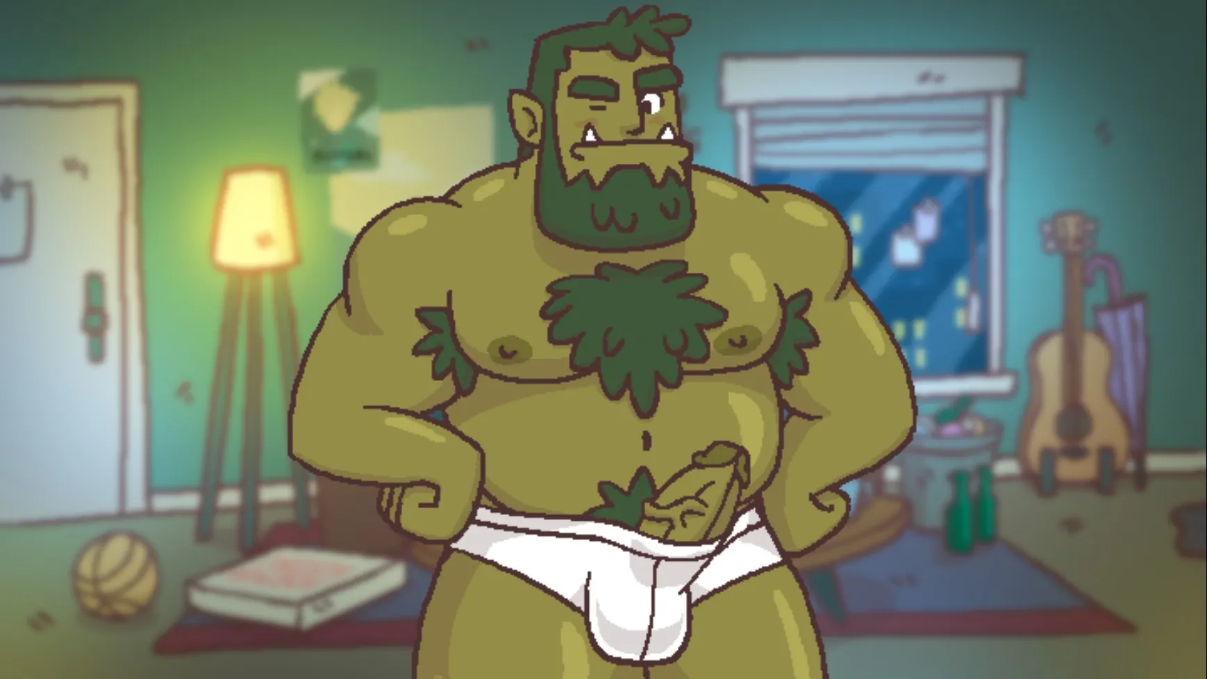 Terry and the Cold Pizza gameplay screenshot 4 (Ren'Py adult game) by Grizzly Gamer Studio – free download
