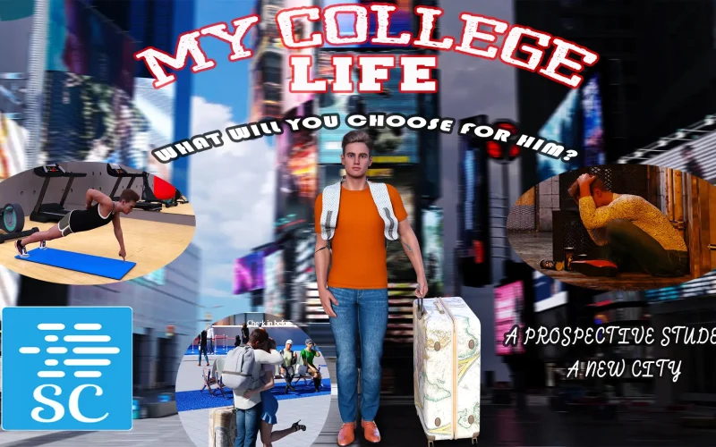 My College Life cover Chapter 1 - 0.4.1 – Ren'Py adult game by SC free download