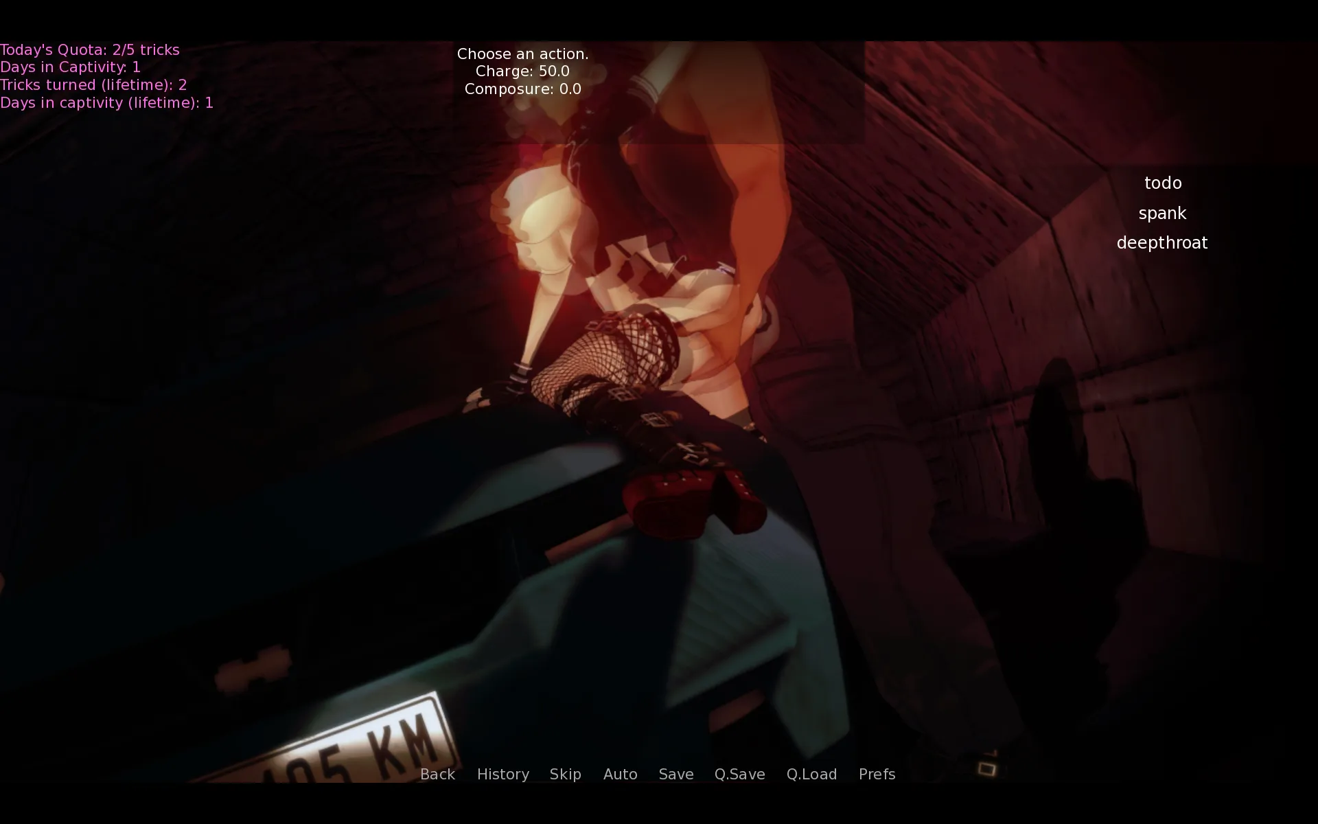 Operation: Establish Dominance gameplay screenshot 13 (Ren'Py adult game) by Artisnal Depravity – free download