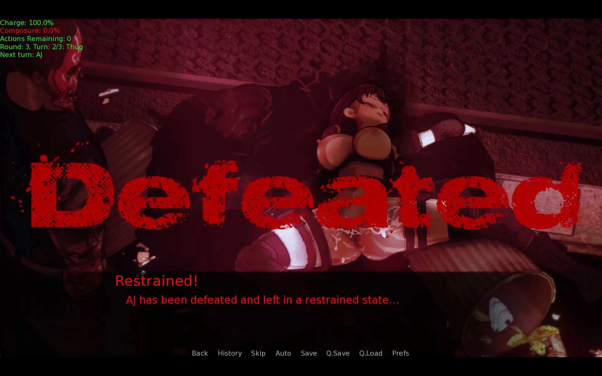 Operation: Establish Dominance gameplay screenshot 7 (Ren'Py adult game) by Artisnal Depravity – free download