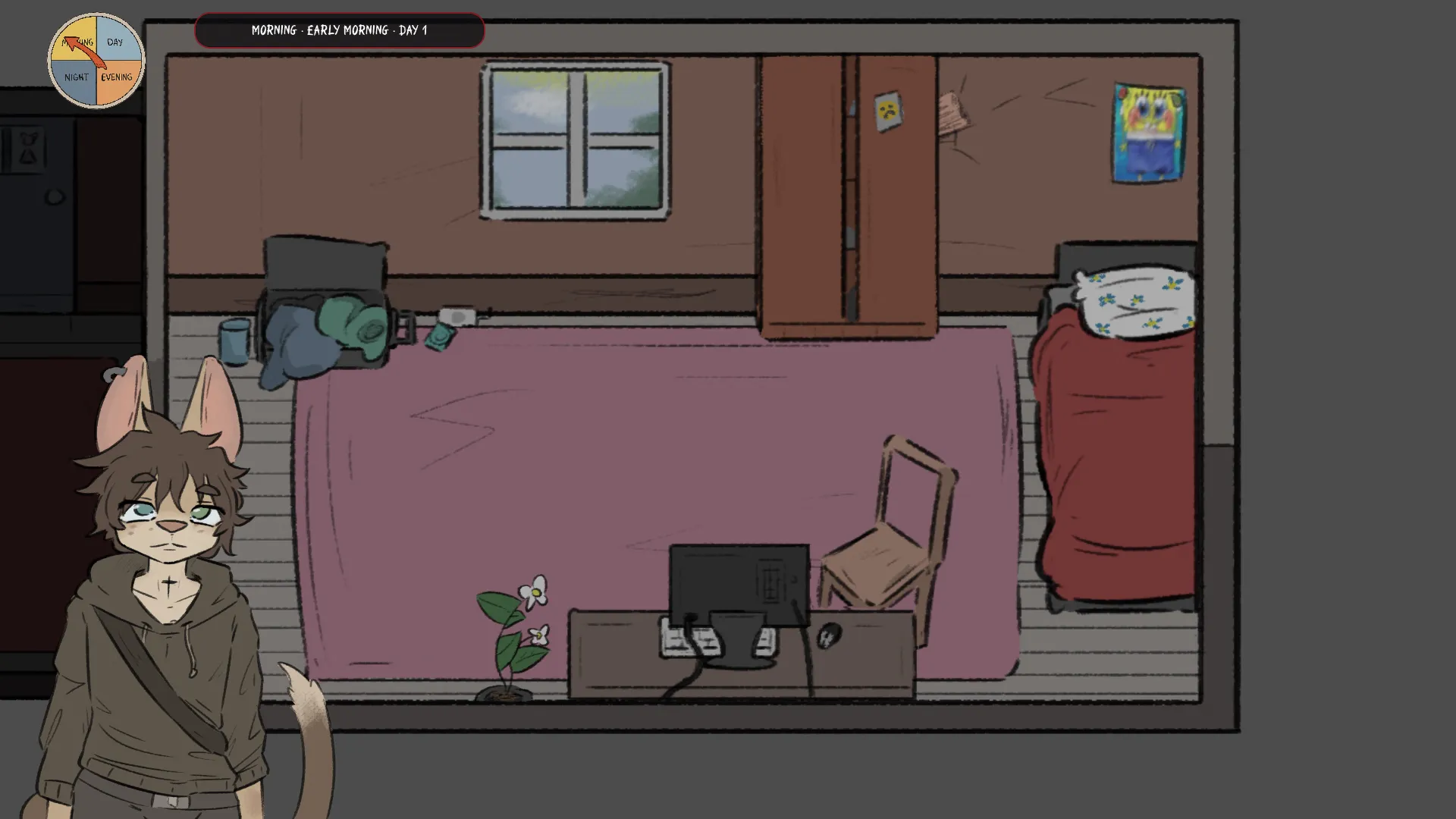 Dormitory23 gameplay screenshot 1 (Others adult game) by StafiLynx – free download