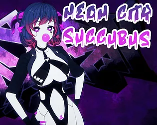 Neon City Succubus gameplay screenshot 1 (RPGM adult game) by knsdigitalstudio – free download