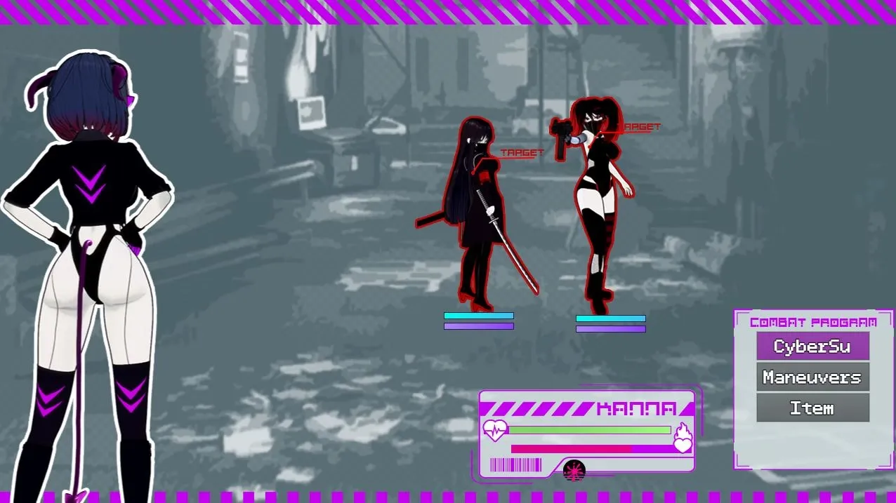 Neon City Succubus gameplay screenshot 17 (RPGM adult game) by knsdigitalstudio – free download