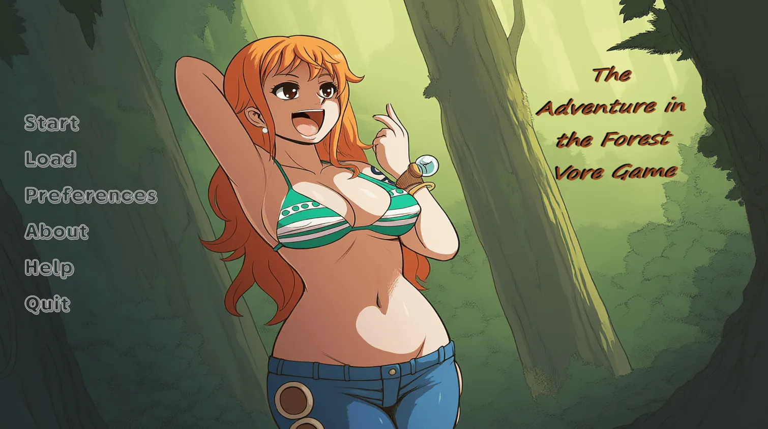 The Adventure in the Forest – Vore Game gameplay screenshot 2 (Ren'Py adult game) by Zefiro VoreAI – free download