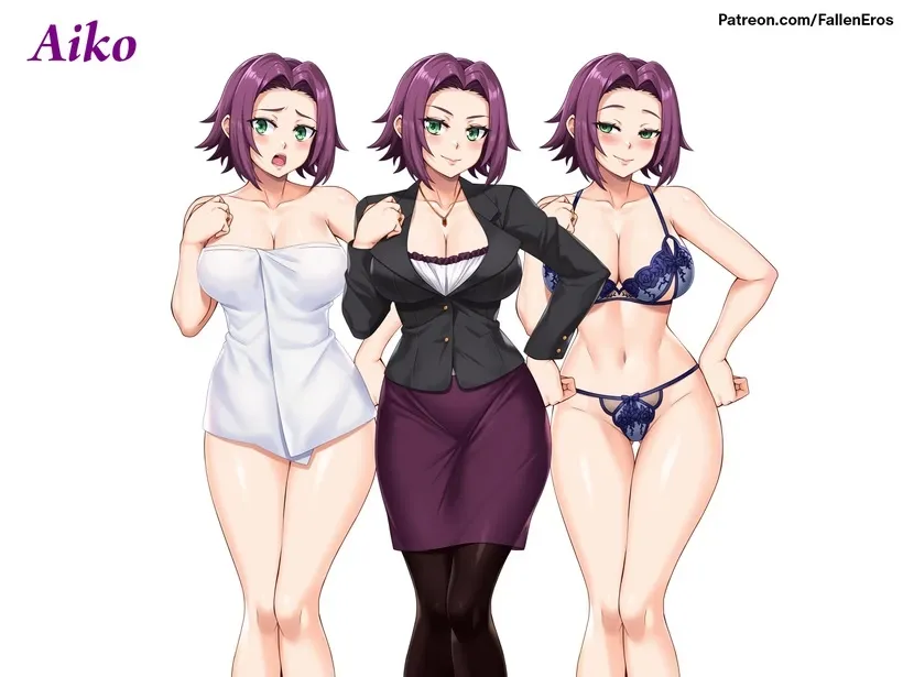 Lustful Wife Aiko gameplay screenshot 9 (Ren'Py adult game) by Fallen Eros – free download