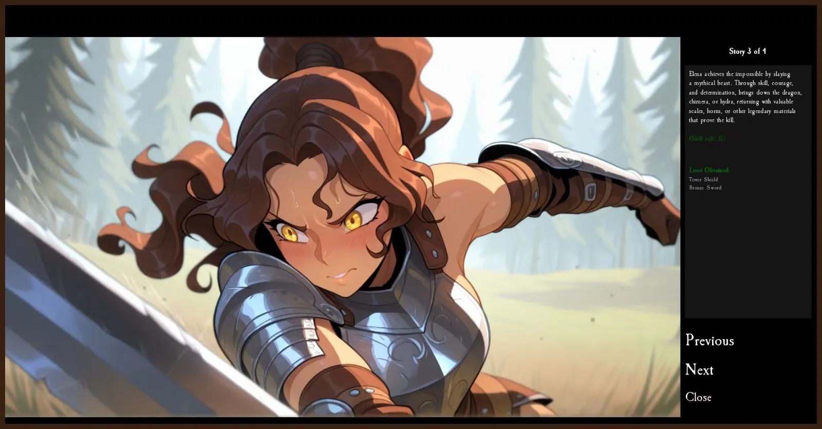 Fantasy Manager gameplay screenshot 6 (Ren'Py adult game) by Horologist – free download
