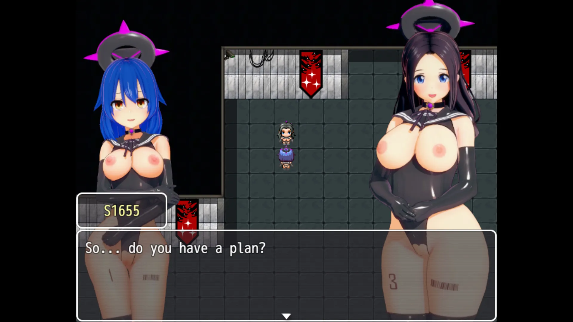 Great Exorcist Asuka gameplay screenshot 9 (RPGM adult game) by H.ERO – free download