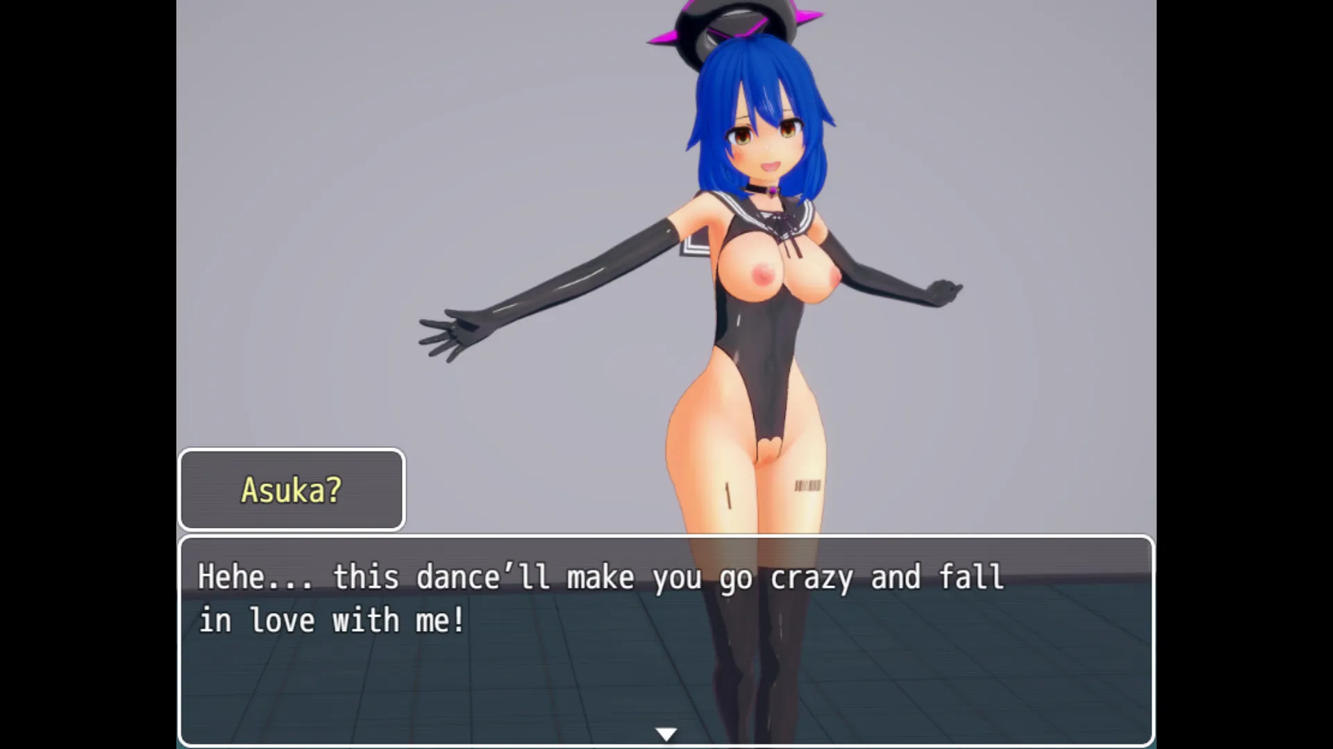 Great Exorcist Asuka gameplay screenshot 1 (RPGM adult game) by H.ERO – free download