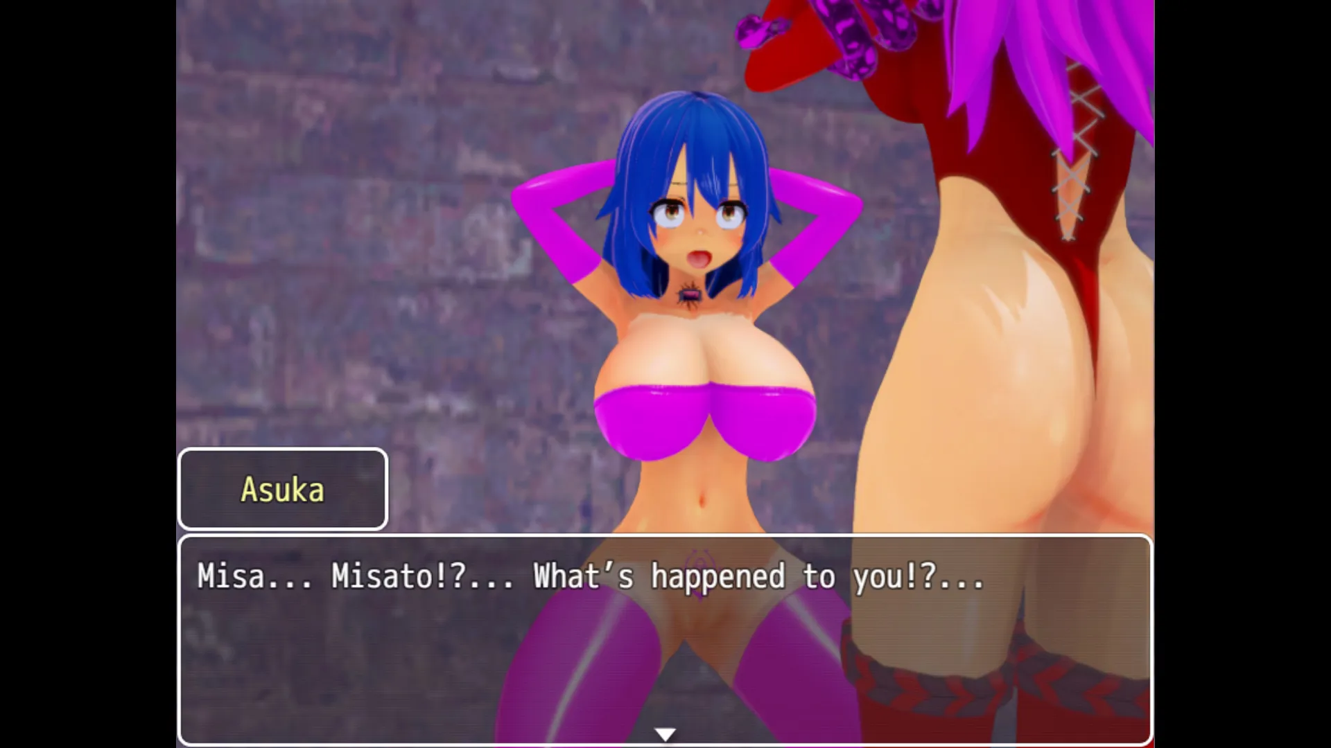 Great Exorcist Asuka gameplay screenshot 10 (RPGM adult game) by H.ERO – free download