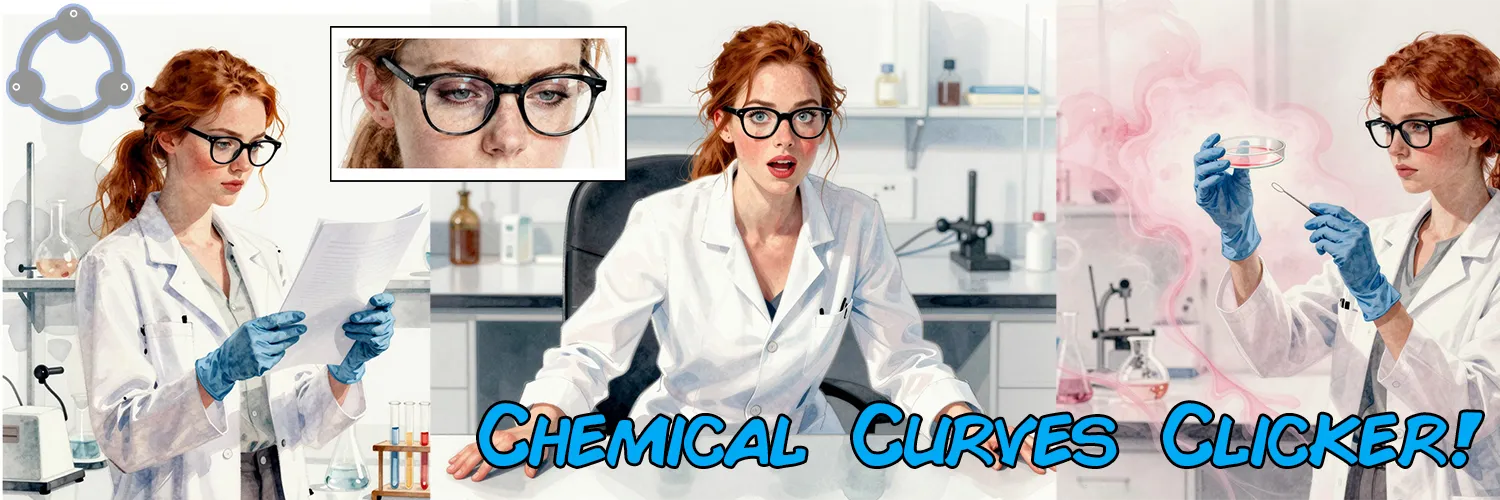 Chemical Curvers Clicker cover 0.7 – Ren'Py adult game by Domoroboro free download
