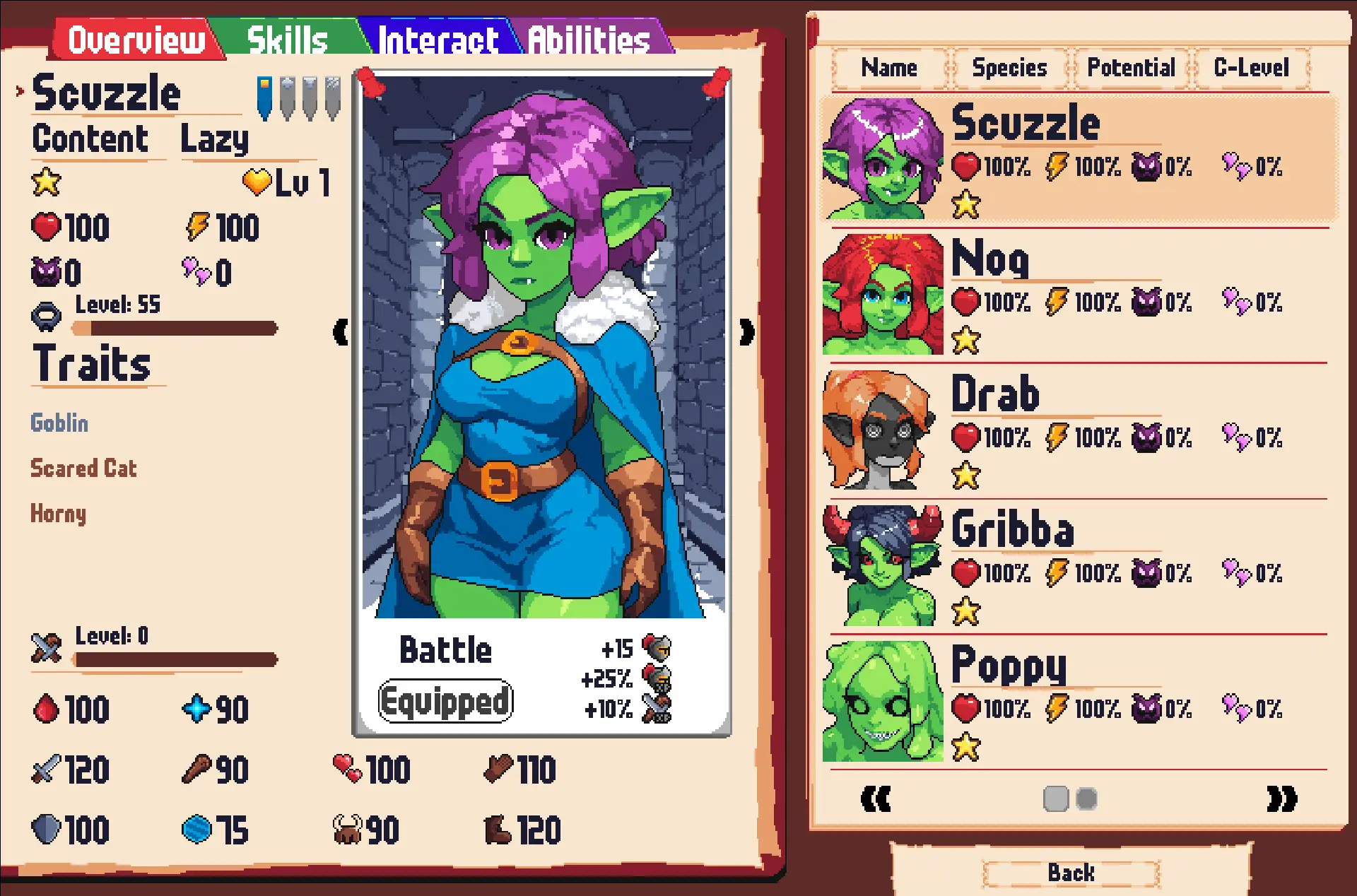 Monstrous Dungeon gameplay screenshot 6 (Others adult game) by Farhome Games – free download