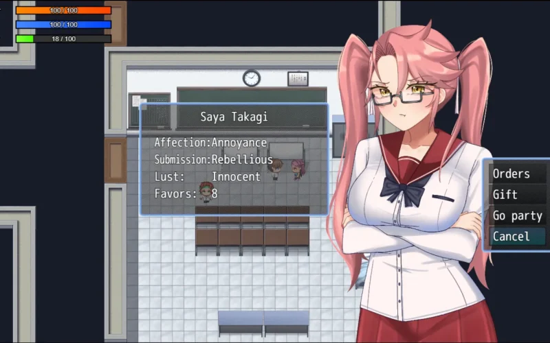 Highschool of the Sex cover 0.1 HotFix – RPGM adult game by OnlyH free download