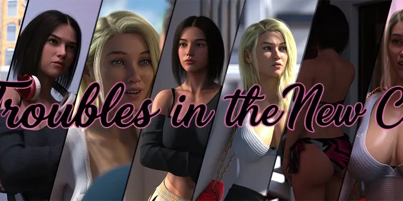 Troubles in the New City cover 0.1 – Ren'Py adult game by DestructiveRaccoon free download