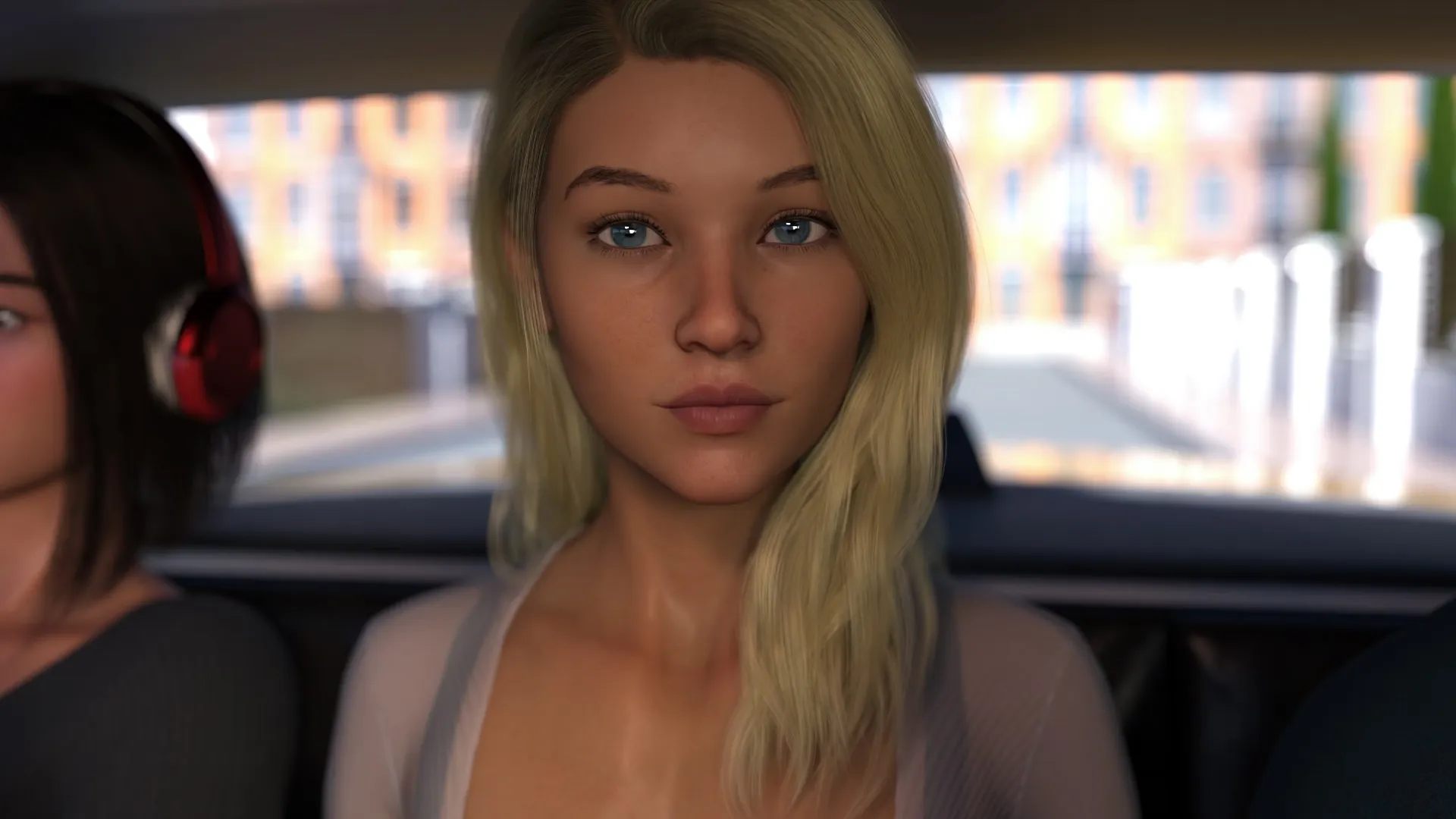 Troubles in the New City gameplay screenshot 1 (Ren'Py adult game) by DestructiveRaccoon – free download