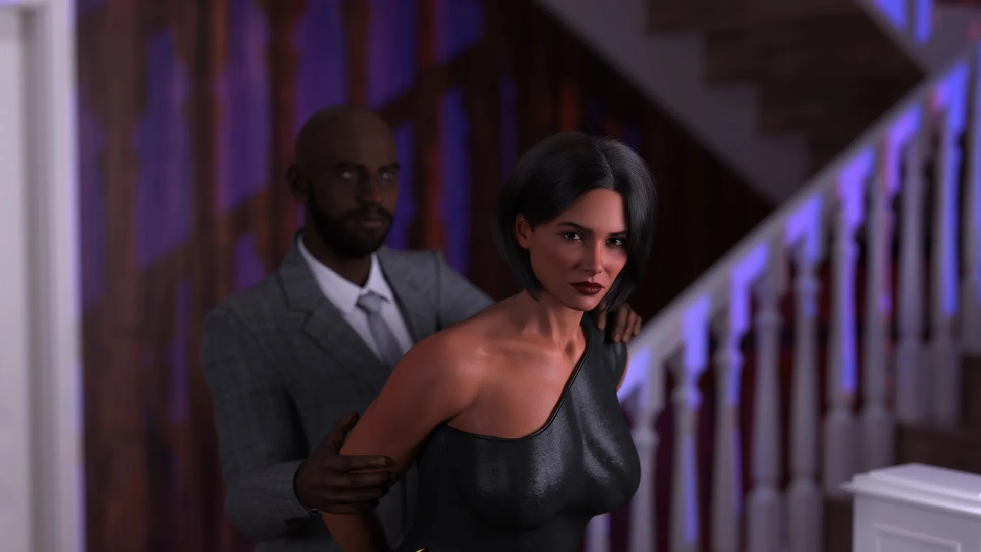 Murders & Mistresses gameplay screenshot 3 (Ren'Py adult game) by Undergrad Steve – free download
