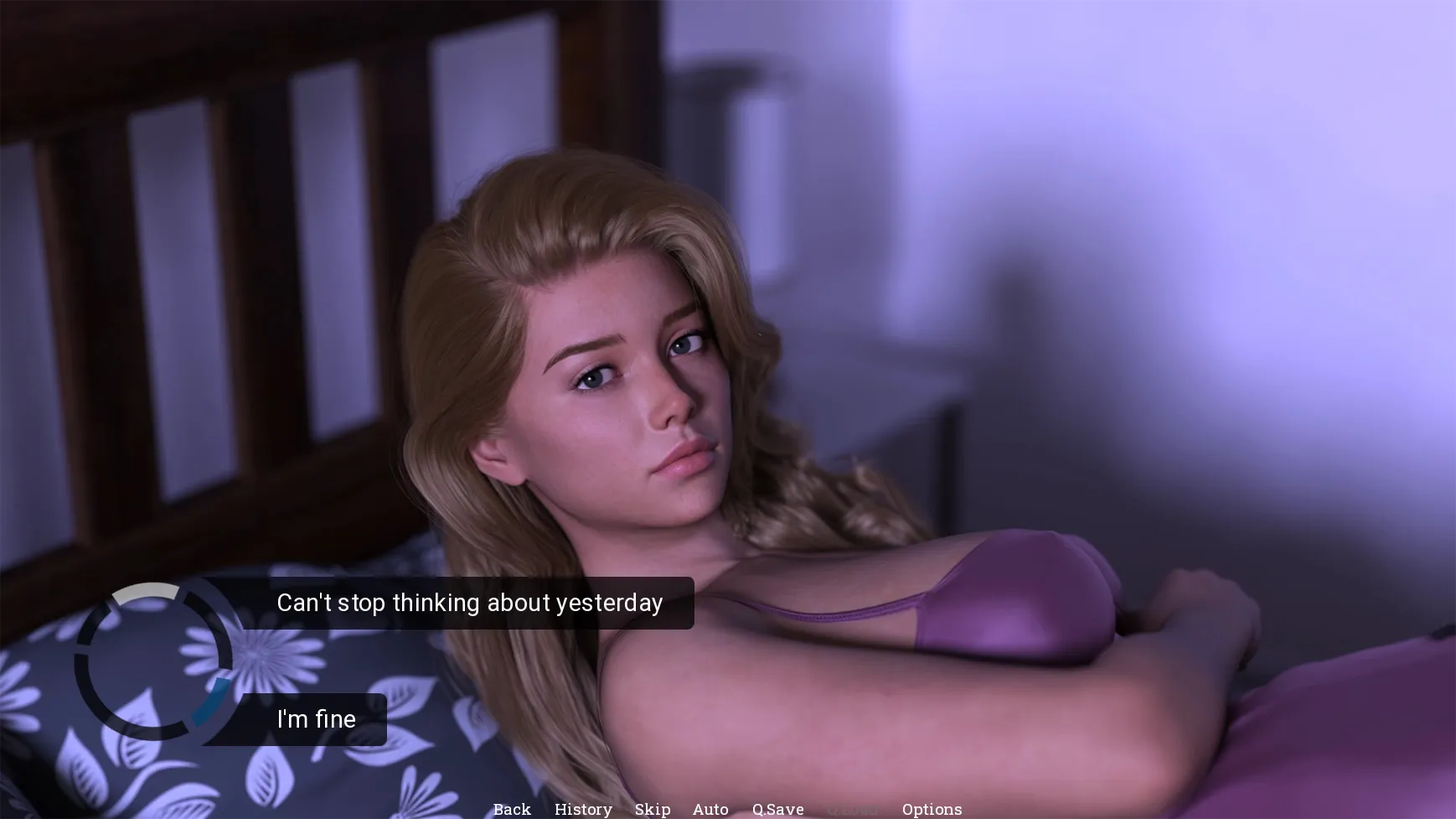 Murders & Mistresses gameplay screenshot 13 (Ren'Py adult game) by Undergrad Steve – free download