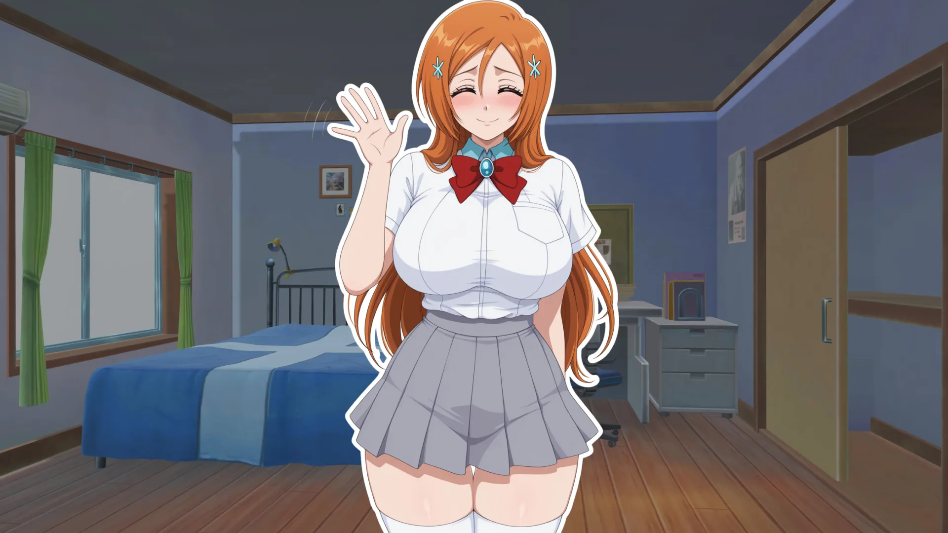 Bleach: The New Gotei-13 Law gameplay screenshot 1 (Ren'Py adult game) by PalpatineStudio – free download