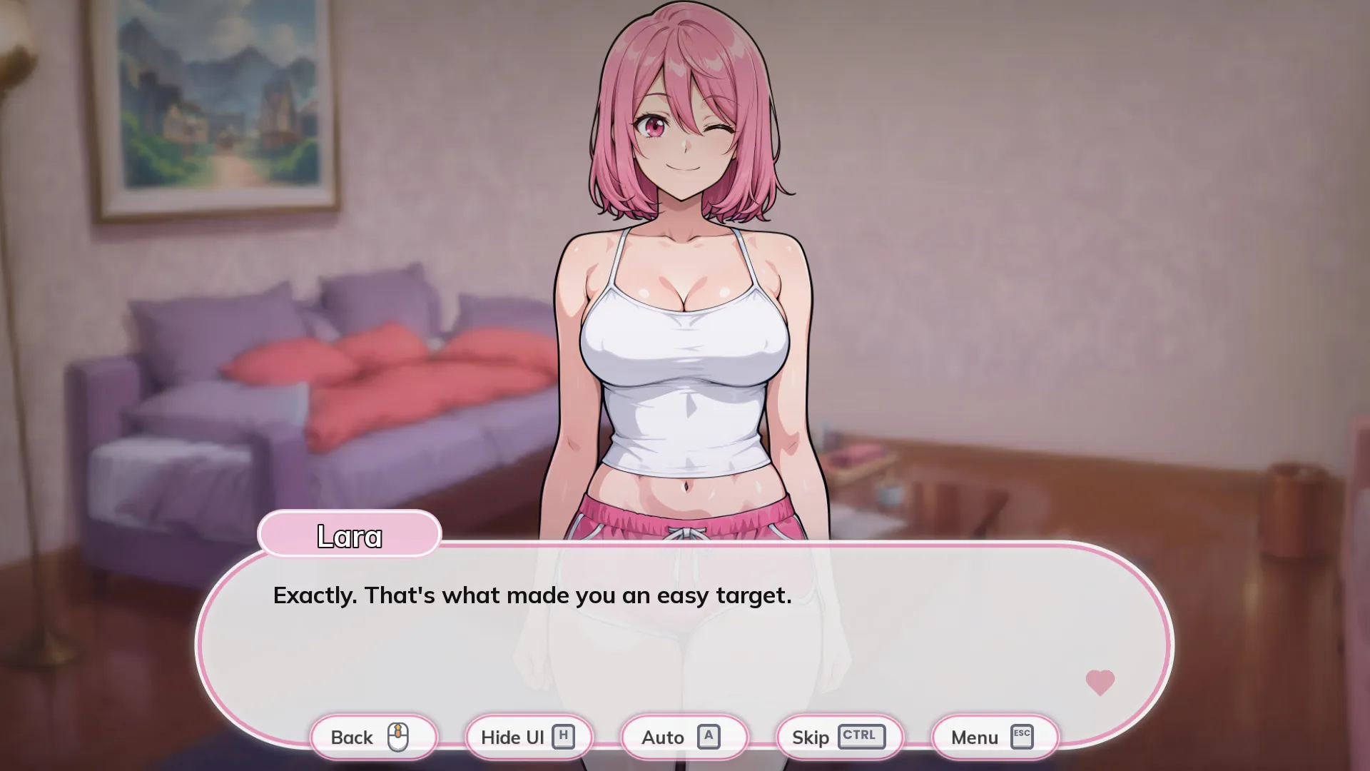 Alone With my StepSister gameplay screenshot 1 (Ren'Py adult game) by Naughty Narratives – free download