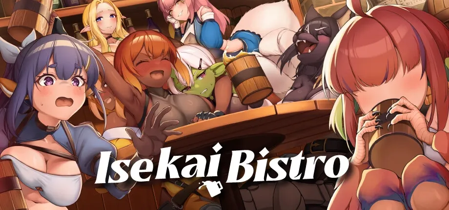 Isekai Bistro cover 1.0 – Unity adult game by BFGS free download