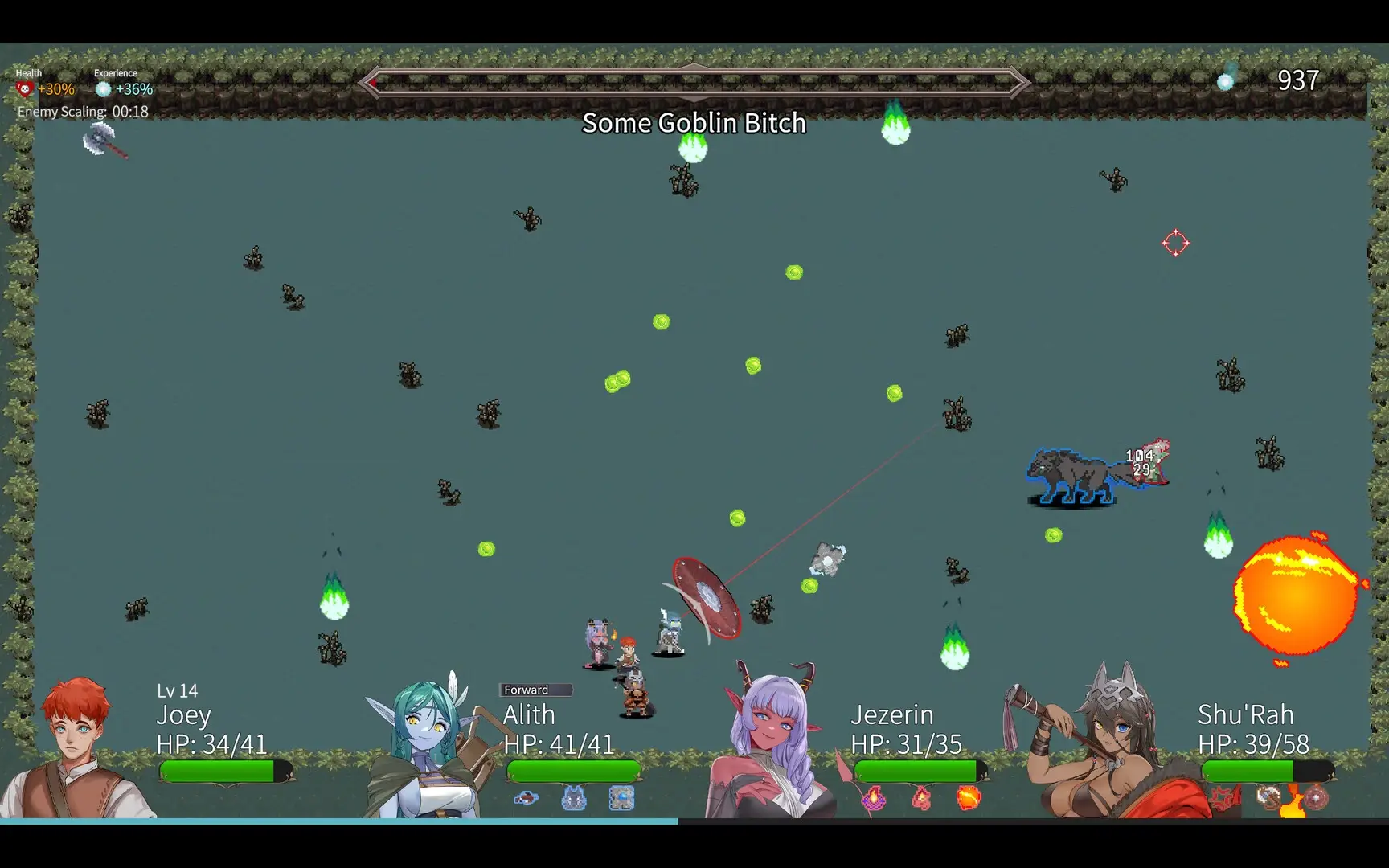 Stranger Maidens Please Protect Me! gameplay screenshot 4 (Unity adult game) by Volcanic Good Boy – free download