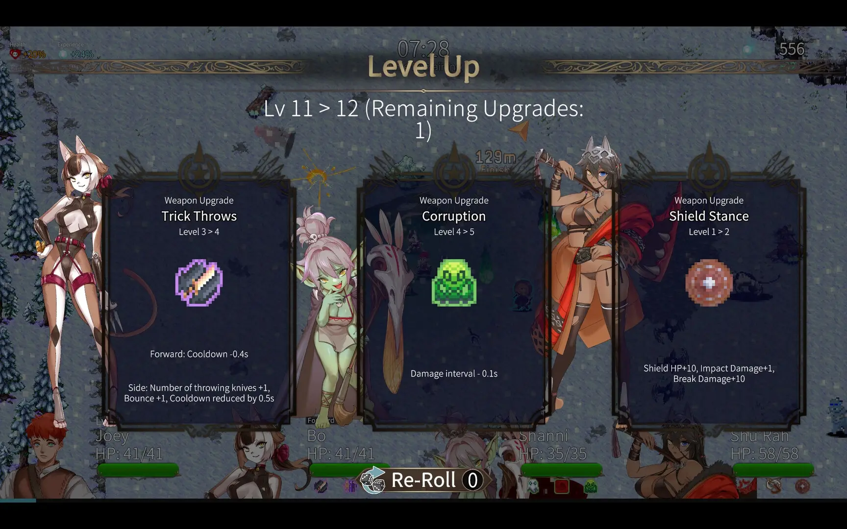 Stranger Maidens Please Protect Me! gameplay screenshot 7 (Unity adult game) by Volcanic Good Boy – free download