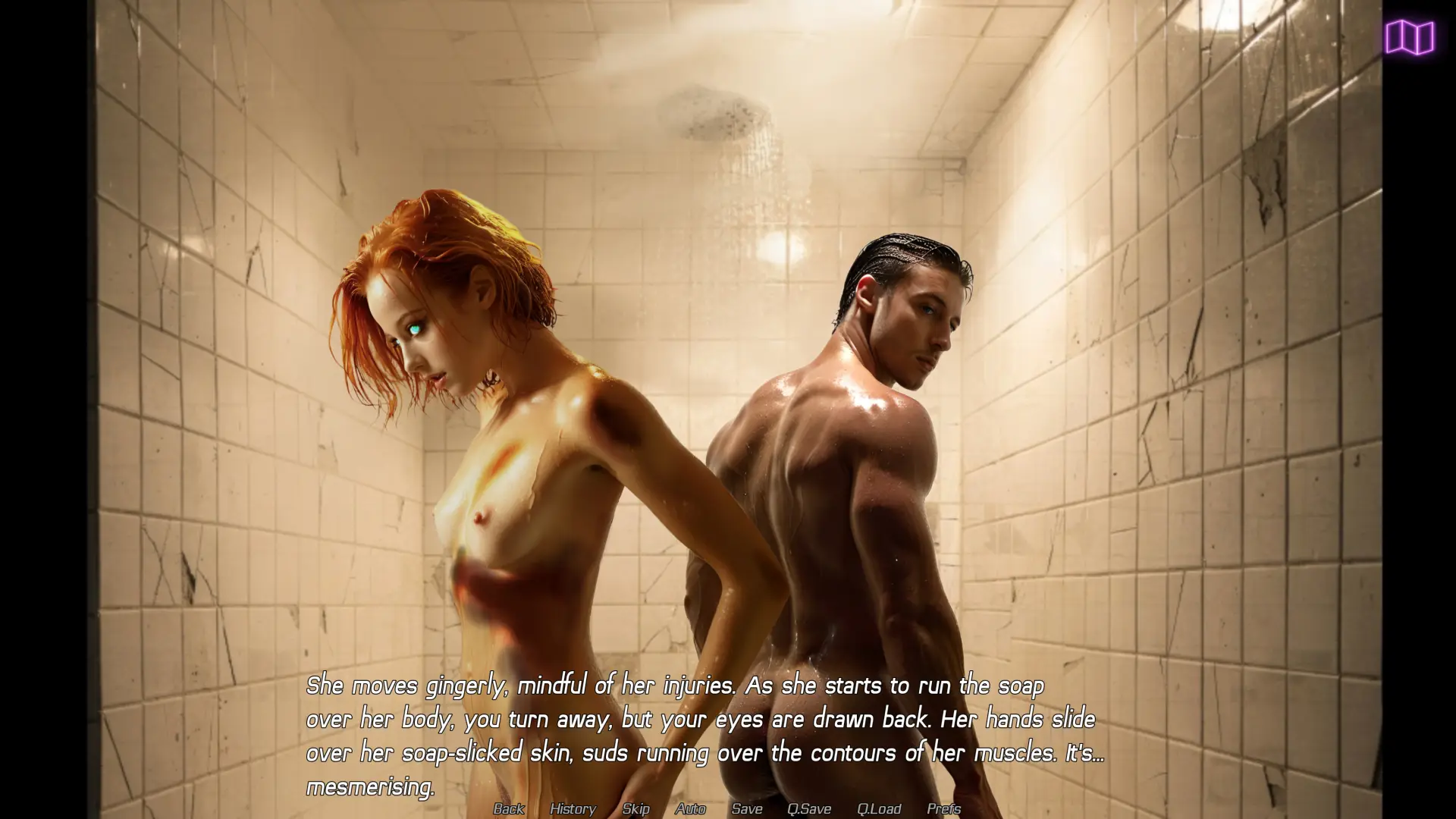 Luminary Protocol gameplay screenshot 10 (Ren'Py adult game) by JubsGames – free download