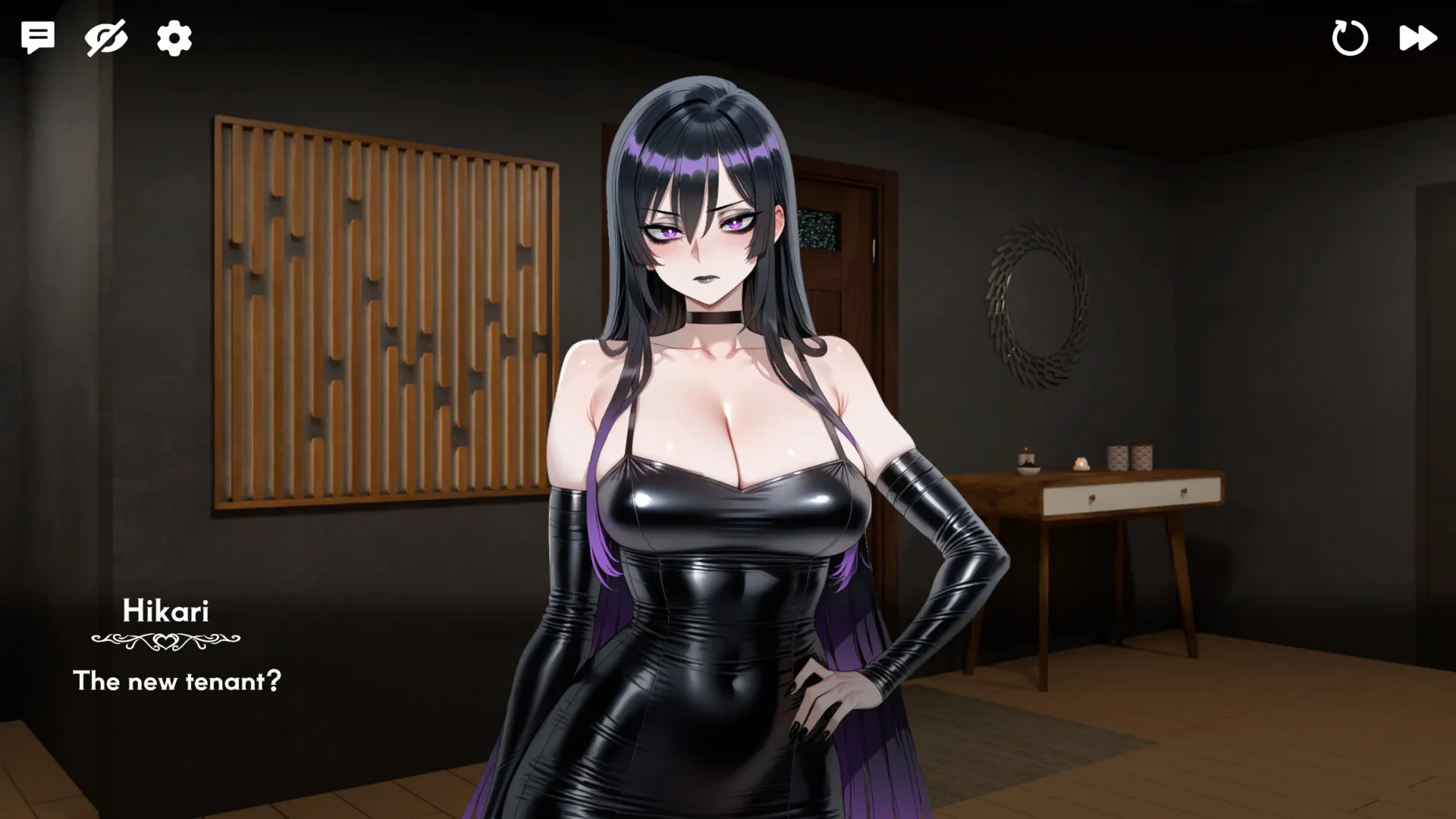 Goth Mommy Hikari gameplay screenshot 9 (Unity adult game) by eroverse_st – free download
