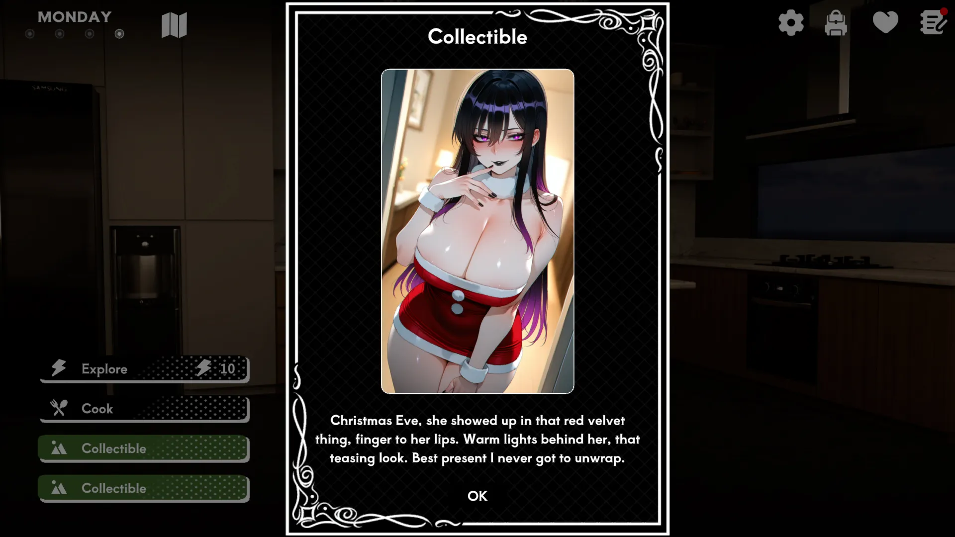 Goth Mommy Hikari gameplay screenshot 10 (Unity adult game) by eroverse_st – free download