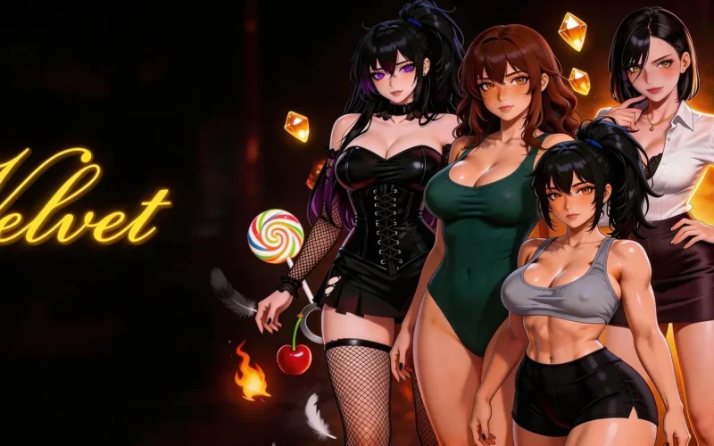 Velvet cover 1.0 – Godot adult game by Gambula Games free download