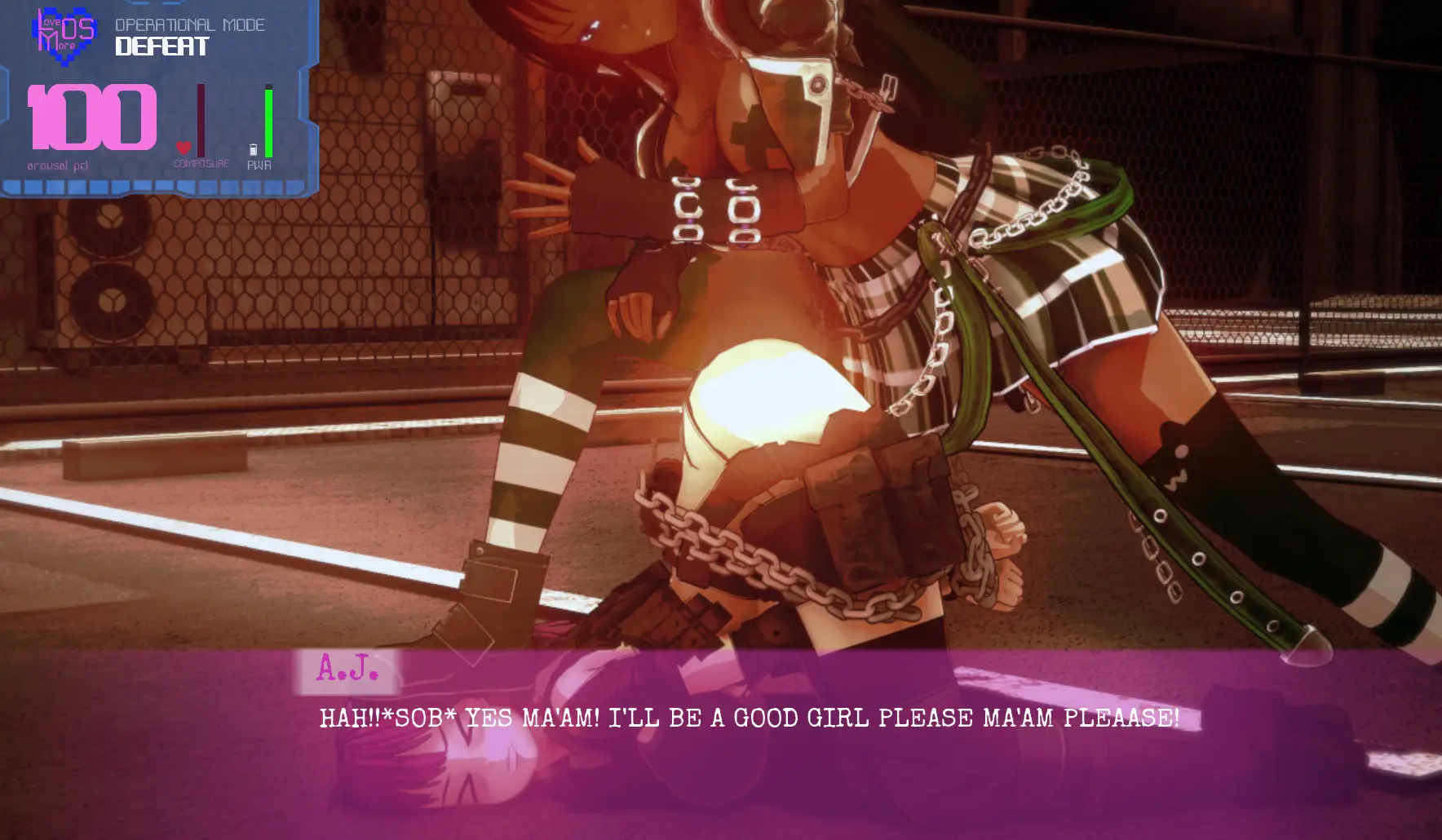 Operation: Establish Dominance gameplay screenshot 19 (Ren'Py adult game) by Artisnal Depravity – free download