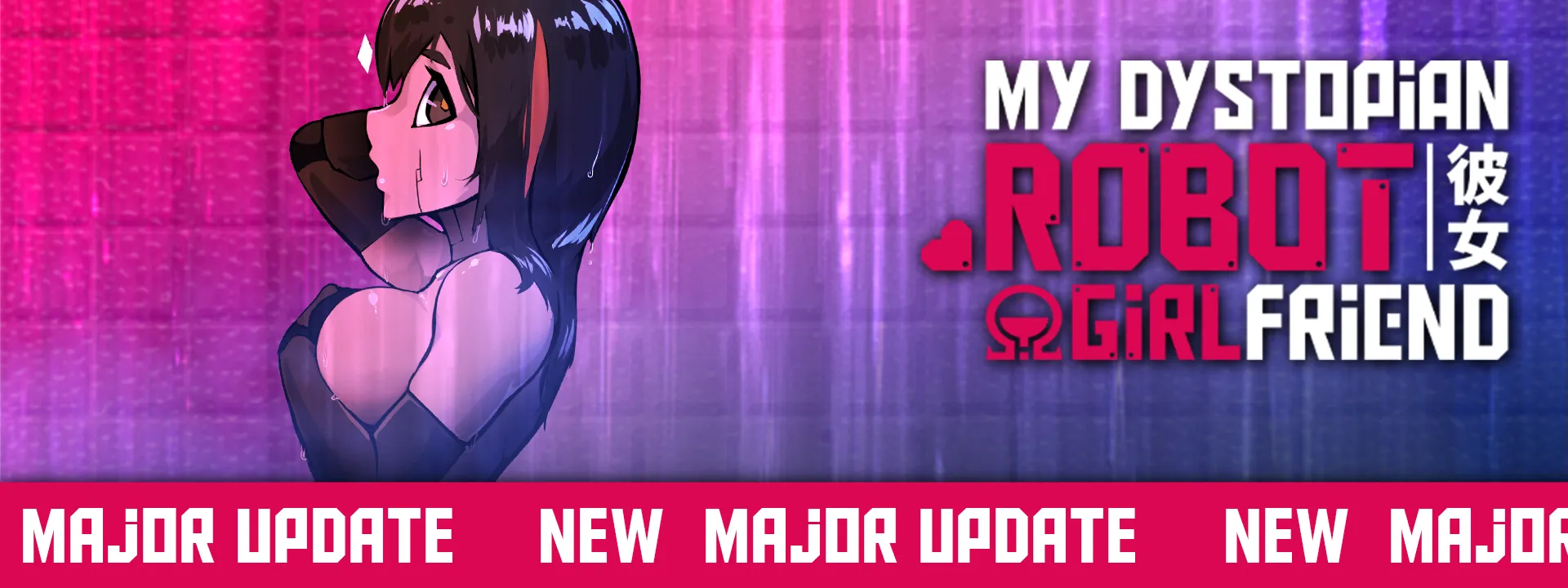 !Ω Factorial Omega: My Dystopian Robot Girlfriend cover 0.97.11 – Ren'Py adult game by Incontinent Cell free download