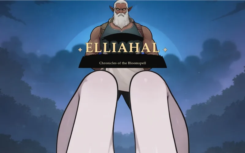 Elliahal: Chronicles of the Bloomspell cover 0.0.3 – HTML adult game by Patreon free download