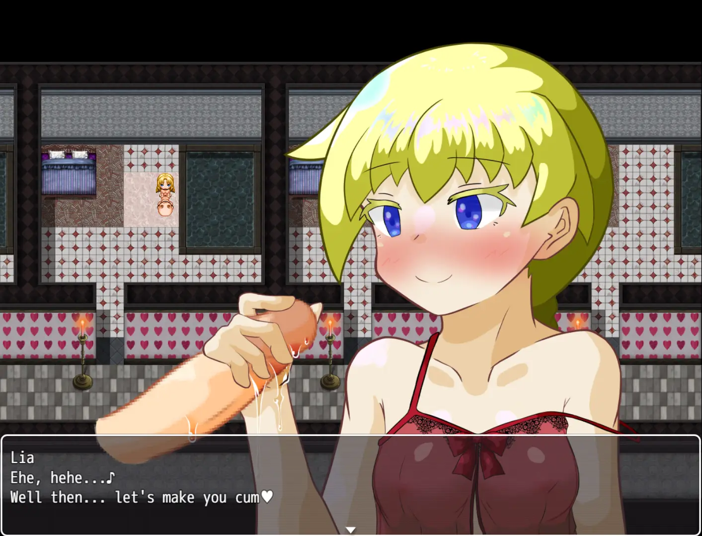 Lia and the Gem Journey gameplay screenshot 3 (RPGM adult game) by Café Hifumi/喫茶ひふみ – free download